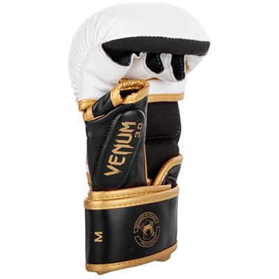 Venum Challenger 3.0 Sparring Gloves Blanco-Oro