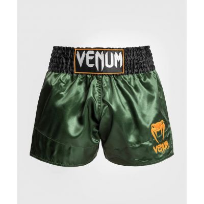 Venum Classic Muay Thai Short Negro-Verde