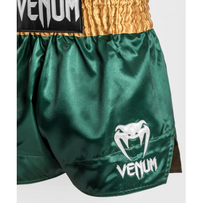 Venum Classic Muay Thai Short Gold-Green