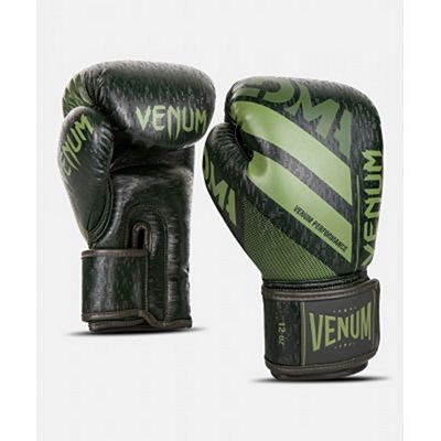 Venum Commando Boxing Gloves Negro-Verde