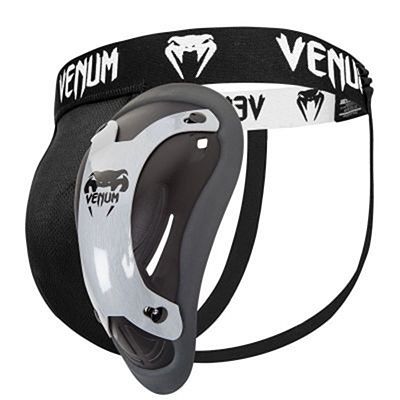 Venum Protector Genital & Suspensorio Competitor Negro-Gris