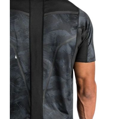 Venum Electron 3.0 Dry Tech T- Shirt  Short Sleeves Black