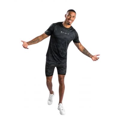 Venum Electron 3.0 Dry Tech T- Shirt  Short Sleeves Black