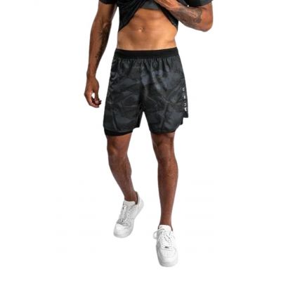 Reebok UFC Men's Black Speedwick Performance MMA Hero Training Shorts S99251