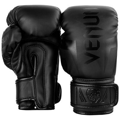 Venum Elite Boxing Gloves Kids Black