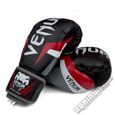 Venum Guantes Boxeo Elite Negro-Rojo