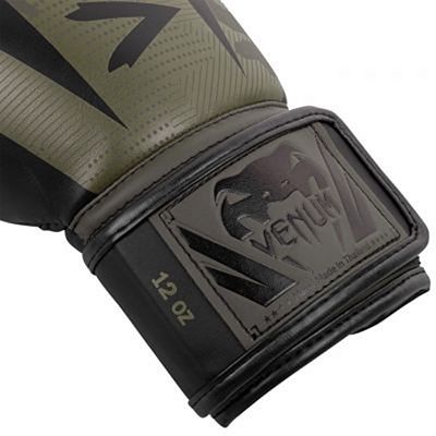 Venum Elite Boxing Gloves Green-Camo