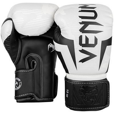 Venum Elite Boxing Gloves White-Camo