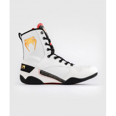 Venum Elite Boxing Shoes Bianco-Nero