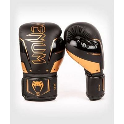 Venum Elite Evo Boxing Gloves Negro-Naranja