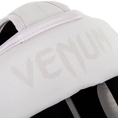 Venum Elite Headgear Bianco