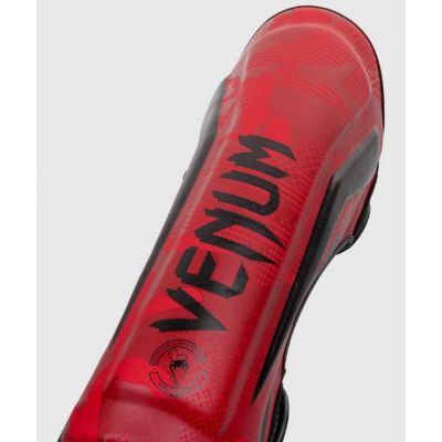 Venum Elite Shin Guards Röd