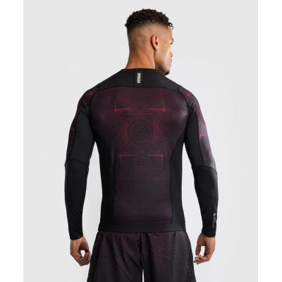 Venum G-Fit Air Mens Long Sleeve Rashguard Preto-Vermelho