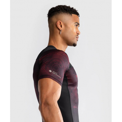 Venum G-Fit Air Mens Short Sleeve Rashguard Preto-Vermelho