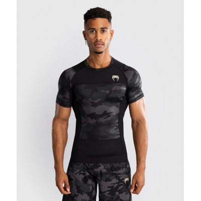 Venum G-Fit Air Mens Short Sleeve Rashguard Camo