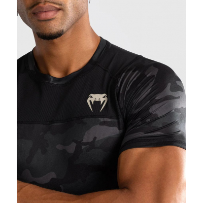 Venum G-Fit Air Mens Short Sleeve Rashguard Camo