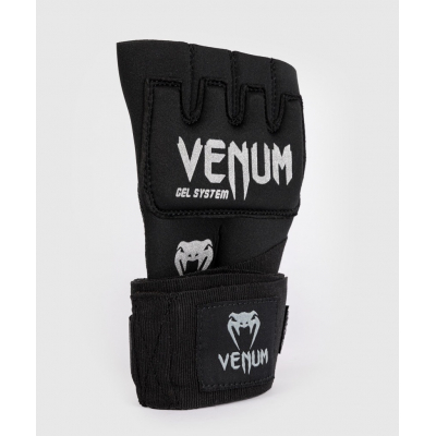 Venum Gel Kontact Quick Wraps Preto-Prateado