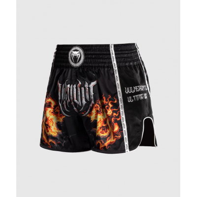 Venum Gladiator 5.0 Muay Thai Shorts Preto-Laranja