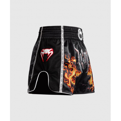 Venum Gladiator 5.0 Muay Thai Shorts Preto-Laranja