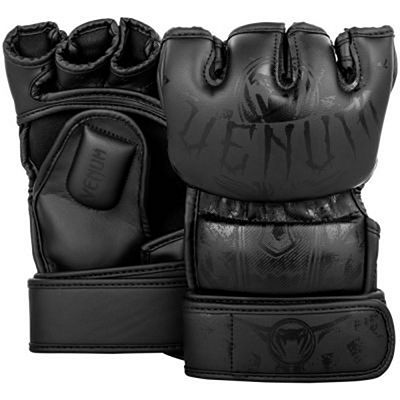Venum Gladiator MMA Gloves Black-Black