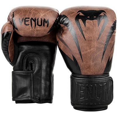 Venum Impact Boxing Gloves Negro-Marron