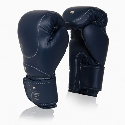 Venum Impact Evo Boxing Gloves Azul Marinho