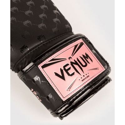 Venum Impact Monogram Boxing Gloves Nero-Rosa