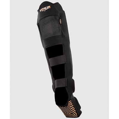 Venum Kontact Evo Shin Guards Negro-Oro