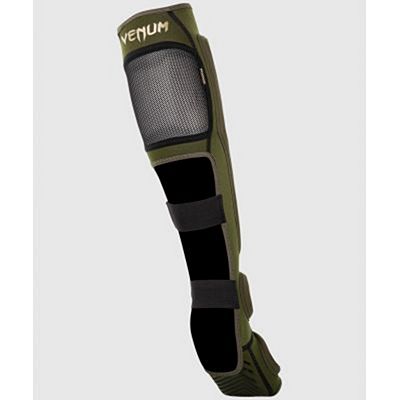 Venum Kontact Evo Shin Guards Verde-Oro