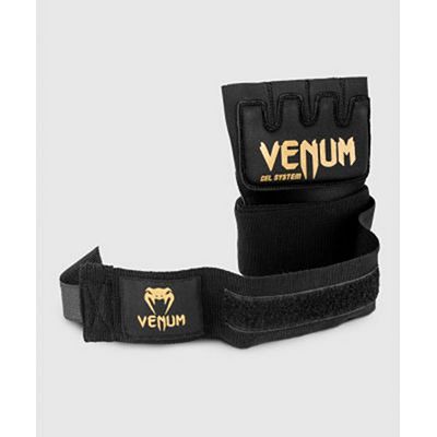 Venum Kontact Gel Glove Wraps Negro-Oro