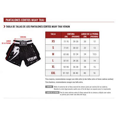 Venum Muay Thai Shorts Classic Nero-Bianco