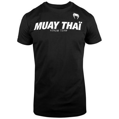 Venum Muay Thai VT T-shirt Negro-Blanco
