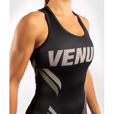 Venum ONE FC Impact Women Tank Top Negro-Verde