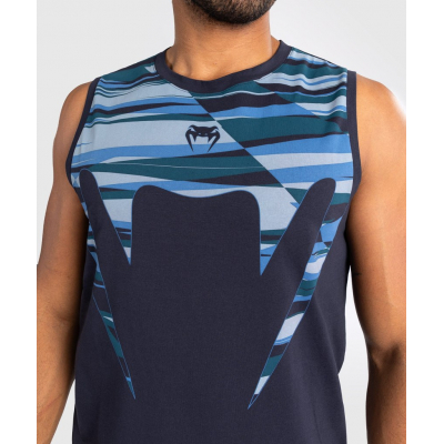 Venum Rapid Tank Top Snake Head Navy Blue-Blue