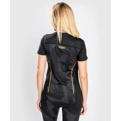 Venum Razor Dry Tech T-Shirt-Women Black-Gold
