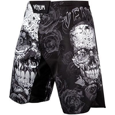 Venum Santa Muerte 3.0 Fightshorts Black-White