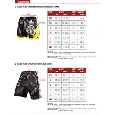 Venum Santa Muerte 3.0 Fightshorts Black-White