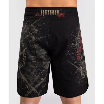 Venum Santa Muerte 5.0 Mens Fight Shorts Nero