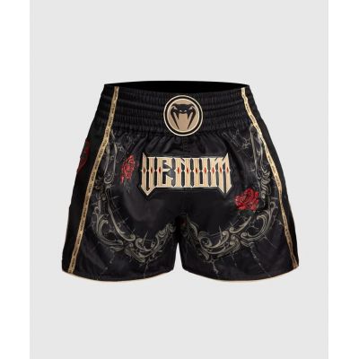 Venum Santa Muerte 5.0 Muay Thai Shorts Negro-Oro