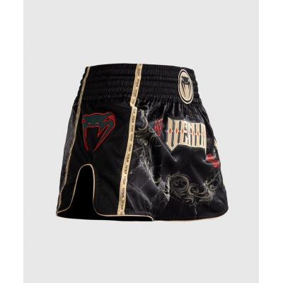 Venum Santa Muerte 5.0 Muay Thai Shorts Negro-Oro