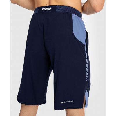 Venum Short De Training Tempest Navy Blue-Blue