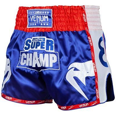 Venum Super Champ Muay Thai Shorts Blue