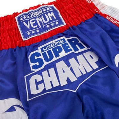 Venum Super Champ Muay Thai Shorts Blue