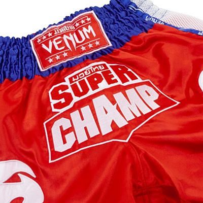 Venum Super Champ Muay Thai Shorts Red