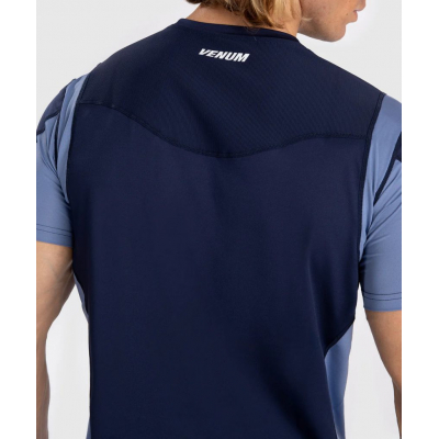 Venum T-shirt Dry-Tech Tempest Navy Blue-Blue