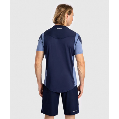 Venum T-shirt Dry-Tech Tempest Azul Marinho-Azul