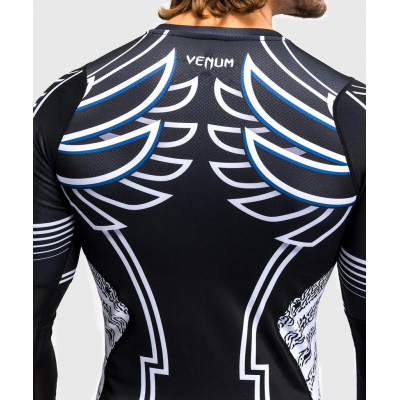 Venum Tekken 8 Jin Kazama Rashguard Azul-Negro