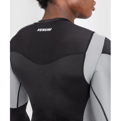 Venum Tempest L/S Rashguard Black-Grey