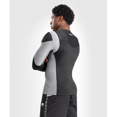 Venum Tempest L/S Rashguard Preto-Cinza