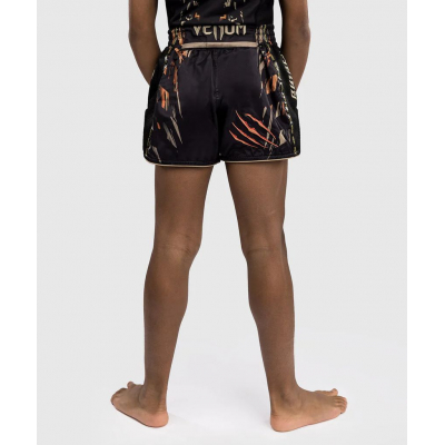 Venum Tiger Kids Muay Thai Shorts Fekete